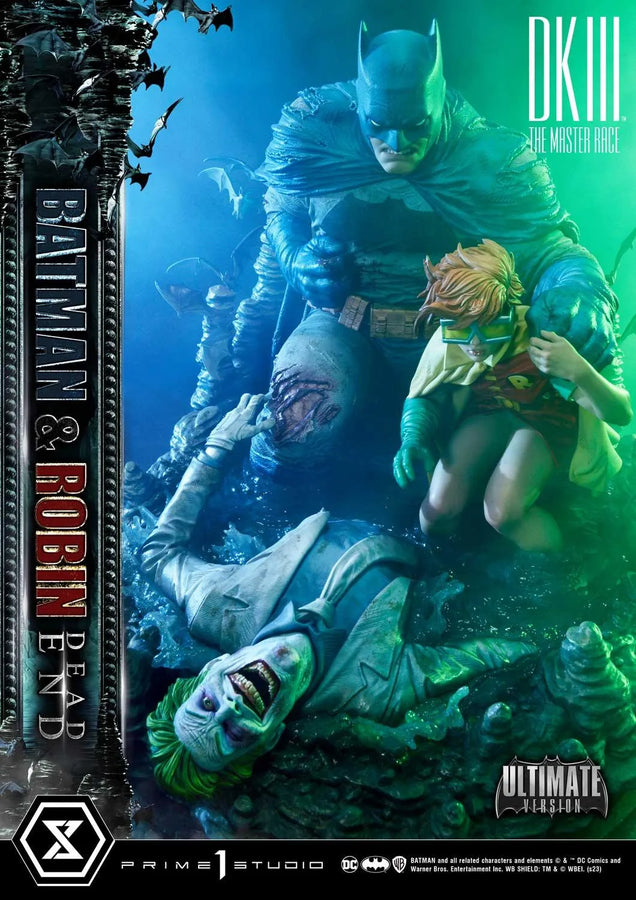 Batman & Robin Dead End (Ultimate Version) Batman Dark Knight III The Master Race (Comics) – Prime1Studio – ActionFigure Brasil