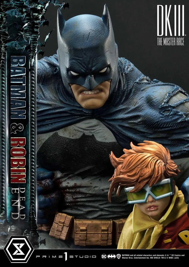 Batman & Robin Dead End (Ultimate Version) Batman Dark Knight III The Master Race (Comics) – Prime1Studio – ActionFigure Brasil