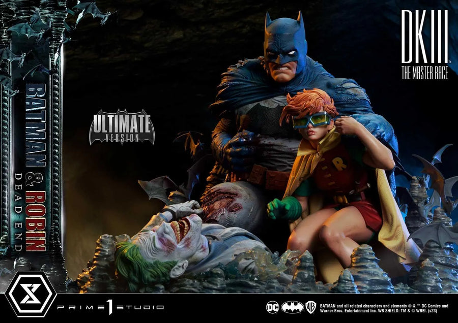 Batman & Robin Dead End (Ultimate Version) Batman Dark Knight III The Master Race (Comics) – Prime1Studio – ActionFigure Brasil