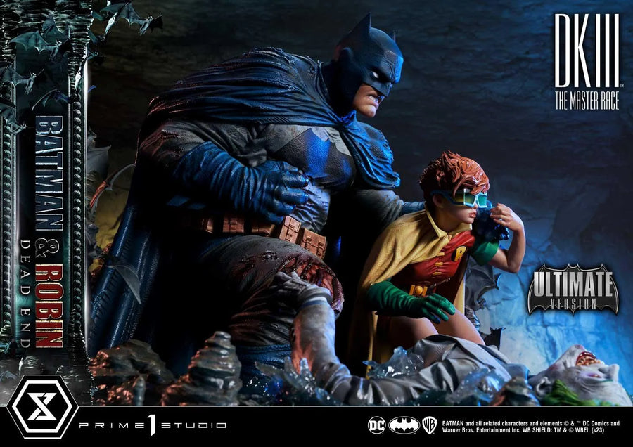Batman & Robin Dead End (Ultimate Version) Batman Dark Knight III The Master Race (Comics) – Prime1Studio – ActionFigure Brasil
