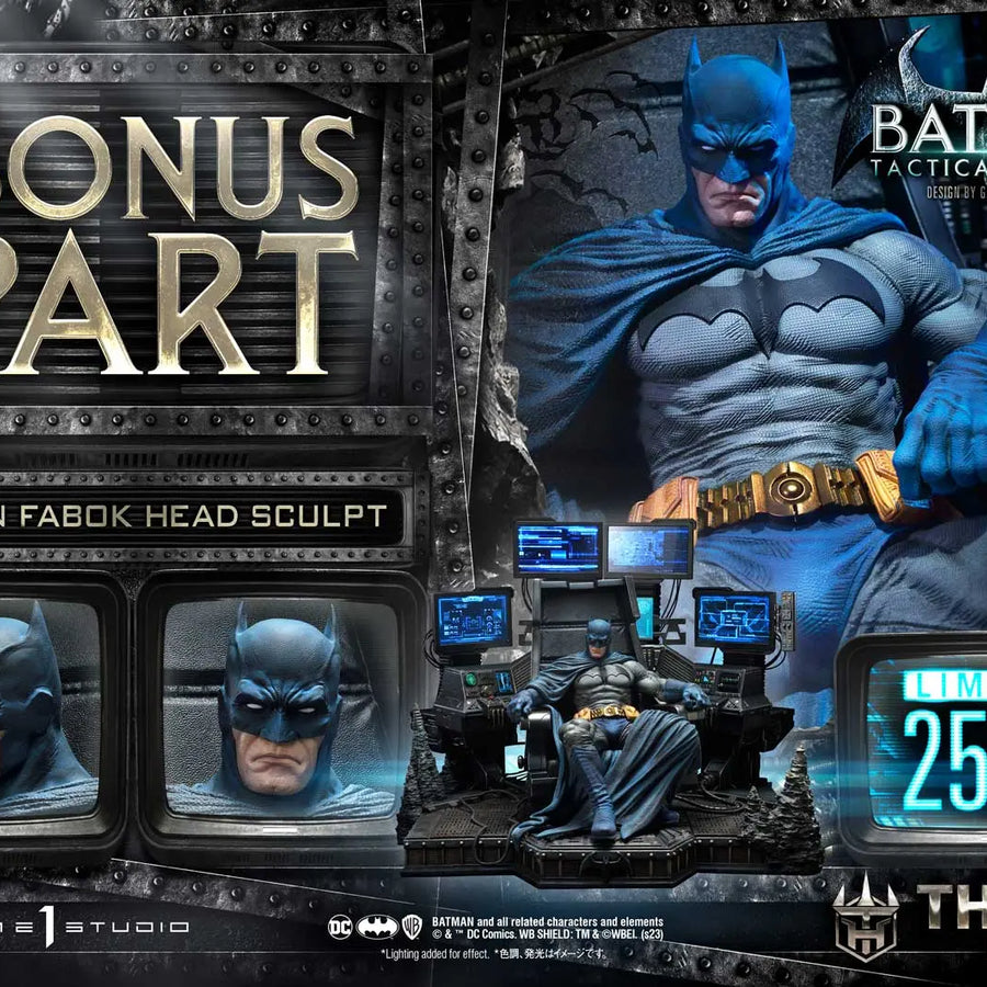 Batman Tactical Throne (Deluxe Bonus Version) Batman (Comics) – Prime1Studio – ActionFigure Brasil