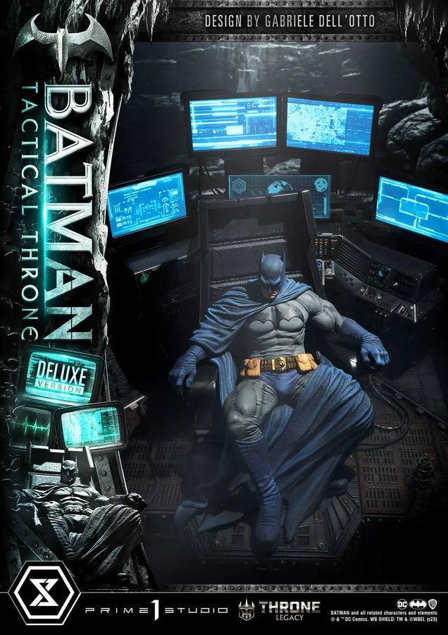 Batman Tactical Throne (Deluxe Bonus Version) Batman (Comics) – Prime1Studio – ActionFigure Brasil
