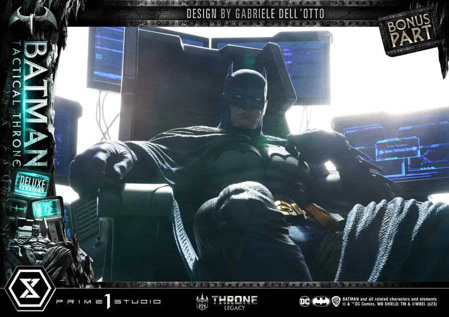 Batman Tactical Throne (Deluxe Bonus Version) Batman (Comics) – Prime1Studio – ActionFigure Brasil