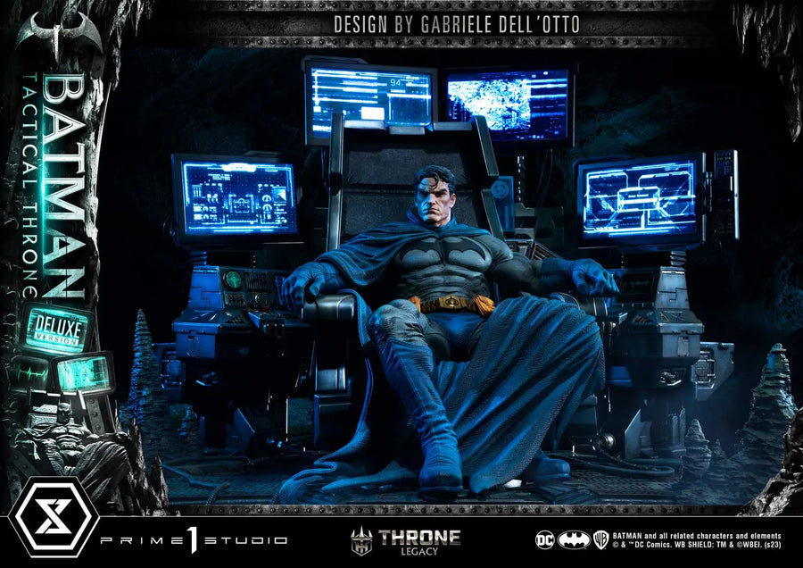 Batman Tactical Throne (Deluxe Bonus Version) Batman (Comics) – Prime1Studio – ActionFigure Brasil