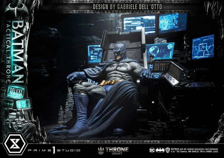 Batman Tactical Throne (Deluxe Bonus Version) Batman (Comics) – Prime1Studio – ActionFigure Brasil