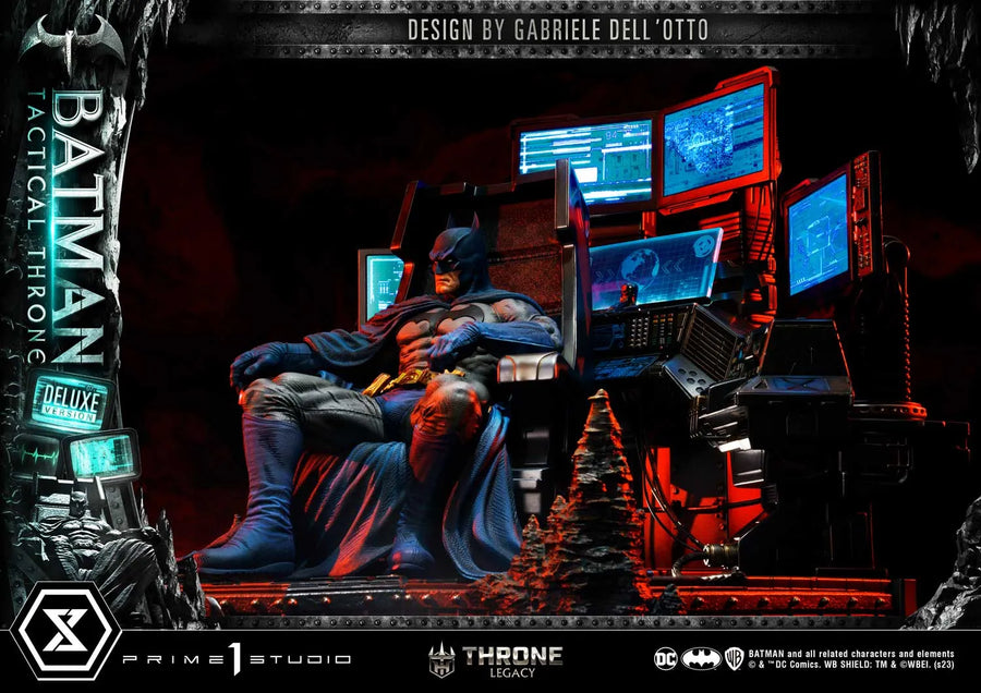 Batman Tactical Throne (Deluxe Bonus Version) Batman (Comics) – Prime1Studio – ActionFigure Brasil