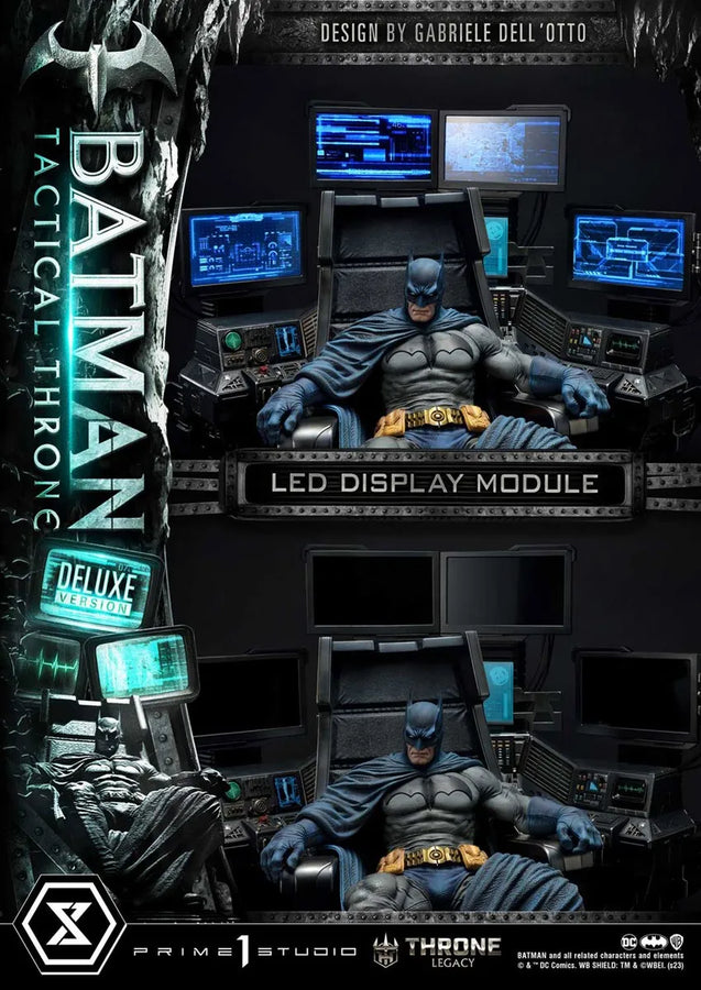 Batman Tactical Throne (Deluxe Version) - LIMITED EDITION: 150 (Deluxe Version) – Prime 1 Studio – ActionFigure Brasil