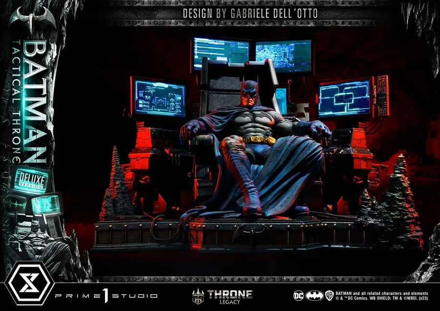 Batman Tactical Throne (Deluxe Version) - LIMITED EDITION: 150 (Deluxe Version) – Prime 1 Studio – ActionFigure Brasil