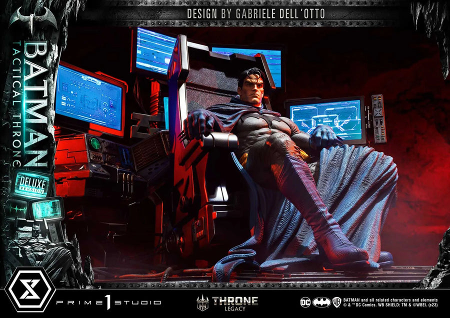 Batman Tactical Throne (Deluxe Version) - LIMITED EDITION: 150 (Deluxe Version) – Prime 1 Studio – ActionFigure Brasil