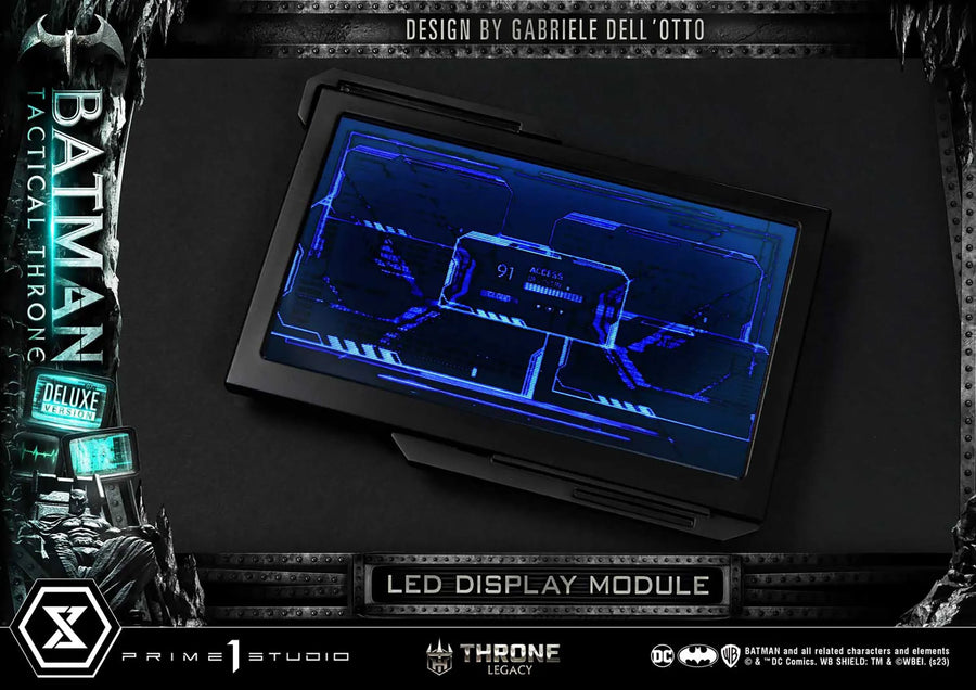 Batman Tactical Throne (Deluxe Version) - LIMITED EDITION: 150 (Deluxe Version) – Prime 1 Studio – ActionFigure Brasil