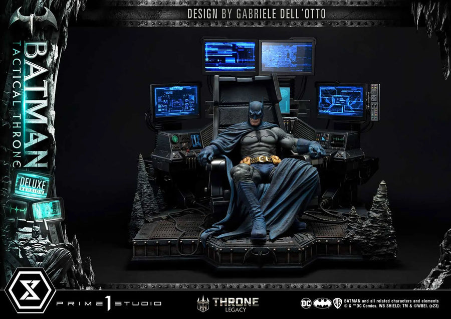 Batman Tactical Throne (Deluxe Version) - LIMITED EDITION: 150 (Deluxe Version) – Prime 1 Studio – ActionFigure Brasil