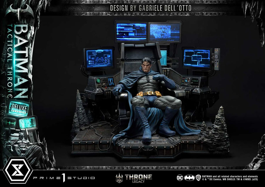 Batman Tactical Throne (Deluxe Version) - LIMITED EDITION: 150 (Deluxe Version) – Prime 1 Studio – ActionFigure Brasil