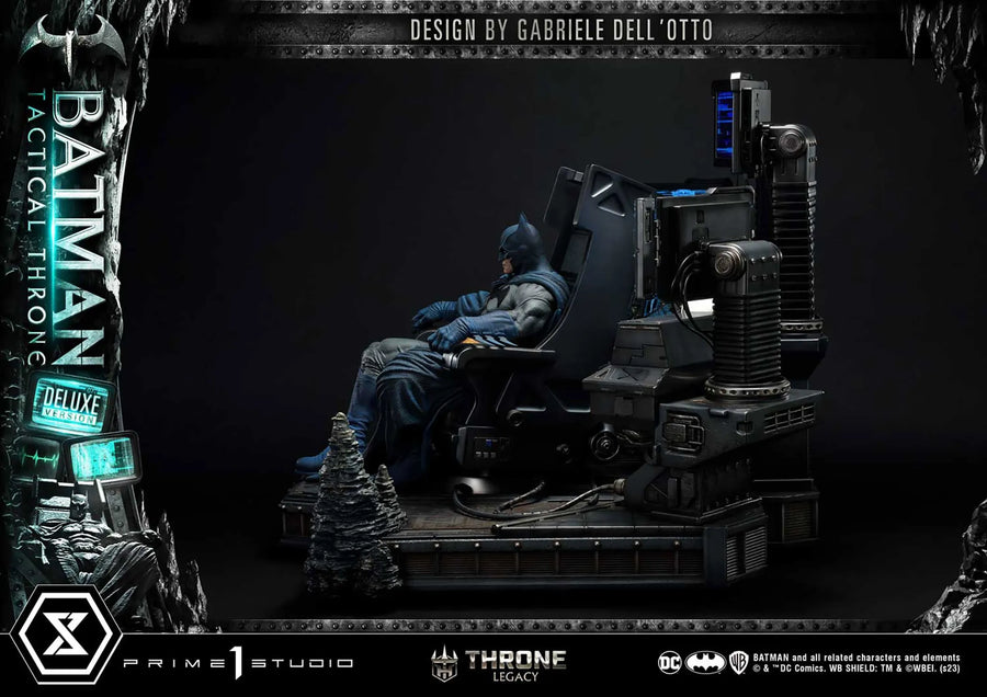 Batman Tactical Throne (Deluxe Version) - LIMITED EDITION: 150 (Deluxe Version) – Prime 1 Studio – ActionFigure Brasil