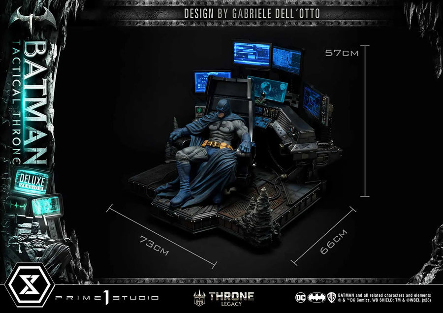 Batman Tactical Throne (Deluxe Version) - LIMITED EDITION: 150 (Deluxe Version) – Prime 1 Studio – ActionFigure Brasil