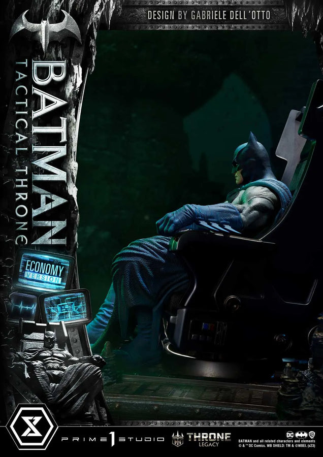 Batman Tactical Throne (Economy Version) Batman (Comics) – Prime1Studio – ActionFigure Brasil