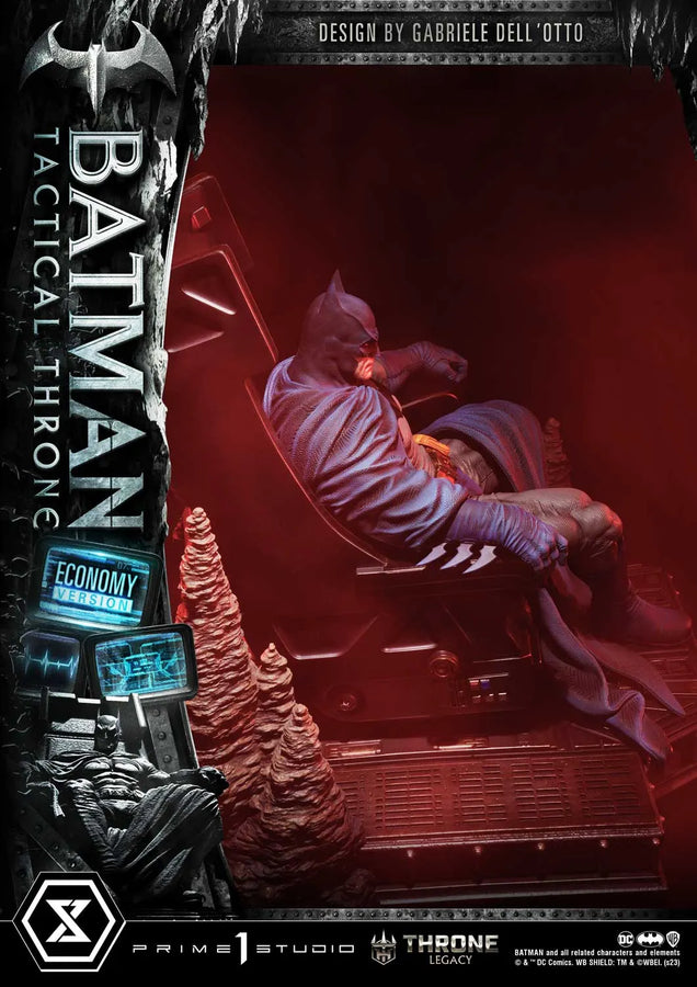 Batman Tactical Throne (Economy Version) Batman (Comics) – Prime1Studio – ActionFigure Brasil