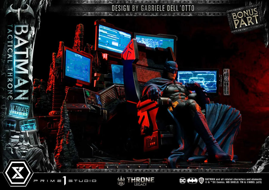 Batman Tactical Throne (Ultimate Bonus Version) Batman (Comics) – Prime1Studio – ActionFigure Brasil