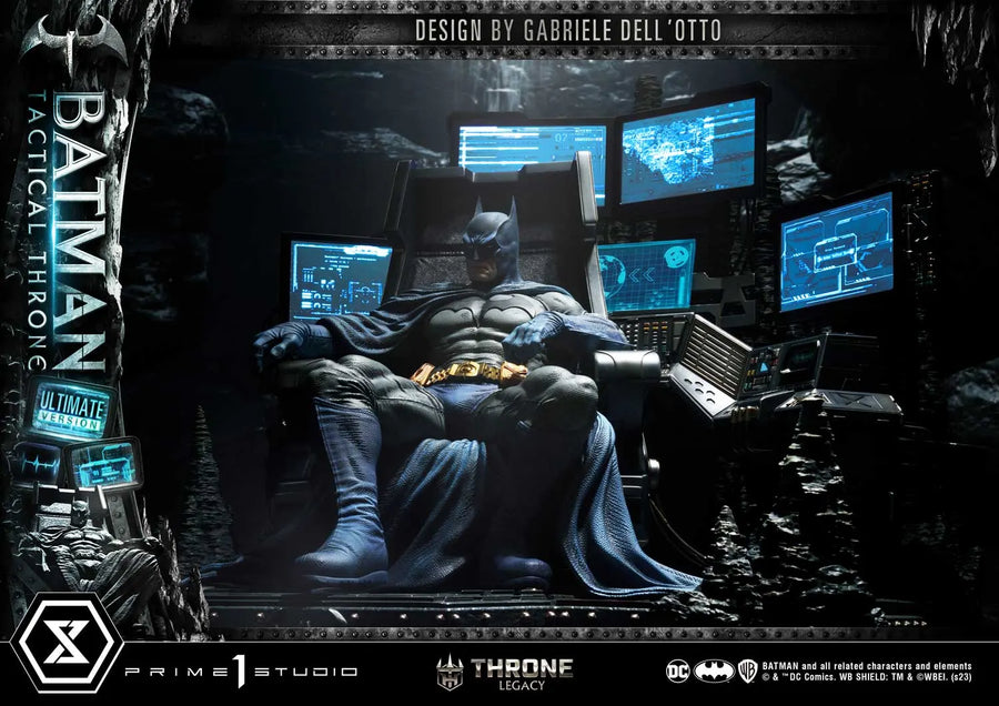 Batman Tactical Throne (Ultimate Bonus Version) Batman (Comics) – Prime1Studio – ActionFigure Brasil