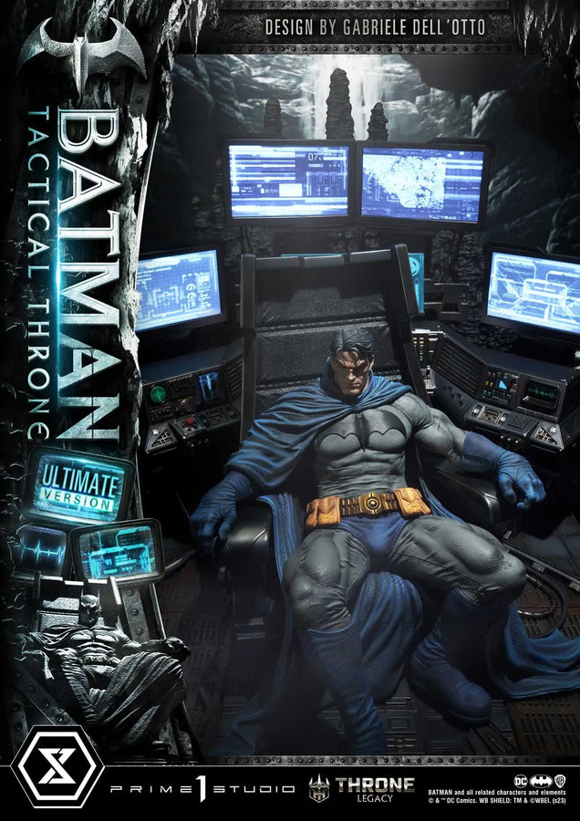 Batman Tactical Throne (Ultimate Bonus Version) Batman (Comics) – Prime1Studio – ActionFigure Brasil