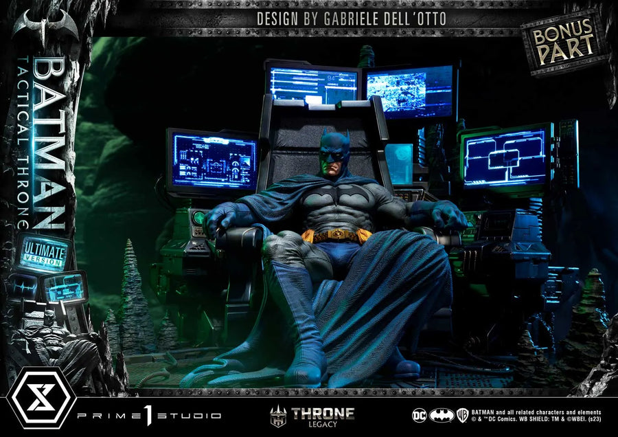 Batman Tactical Throne (Ultimate Bonus Version) Batman (Comics) – Prime1Studio – ActionFigure Brasil