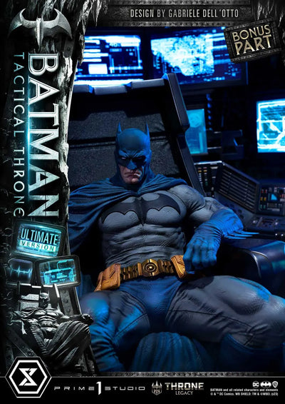 Batman Tactical Throne (Ultimate Bonus Version) - LIMITED EDITION: 150 (Ultimate Bonus Version) – Prime 1 Studio – ActionFigure Brasil