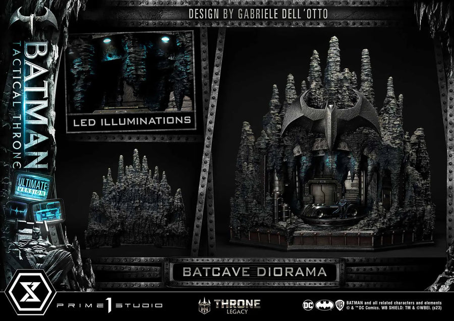 Batman Tactical Throne (Ultimate Bonus Version) - LIMITED EDITION: 150 (Ultimate Bonus Version) – Prime 1 Studio – ActionFigure Brasil