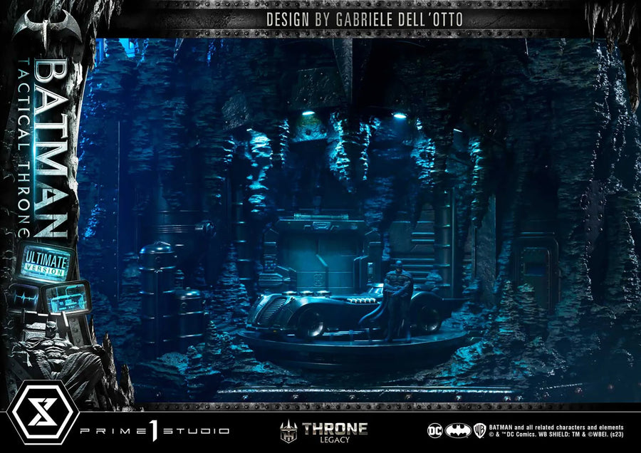 Batman Tactical Throne (Ultimate Bonus Version) - LIMITED EDITION: 150 (Ultimate Bonus Version) – Prime 1 Studio – ActionFigure Brasil