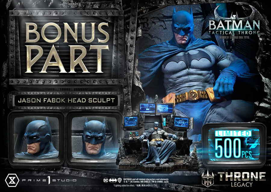 Batman Tactical Throne (Ultimate Bonus Version) - LIMITED EDITION: 150 (Ultimate Bonus Version) – Prime 1 Studio – ActionFigure Brasil