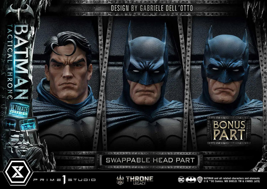 Batman Tactical Throne (Ultimate Bonus Version) - LIMITED EDITION: 150 (Ultimate Bonus Version) – Prime 1 Studio – ActionFigure Brasil