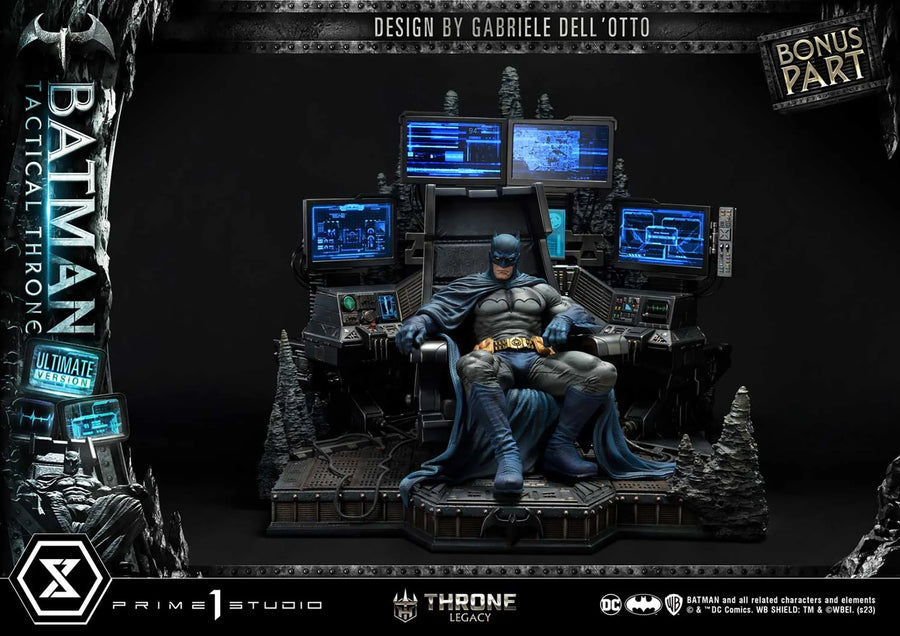 Batman Tactical Throne (Ultimate Bonus Version) - LIMITED EDITION: 150 (Ultimate Bonus Version) – Prime 1 Studio – ActionFigure Brasil