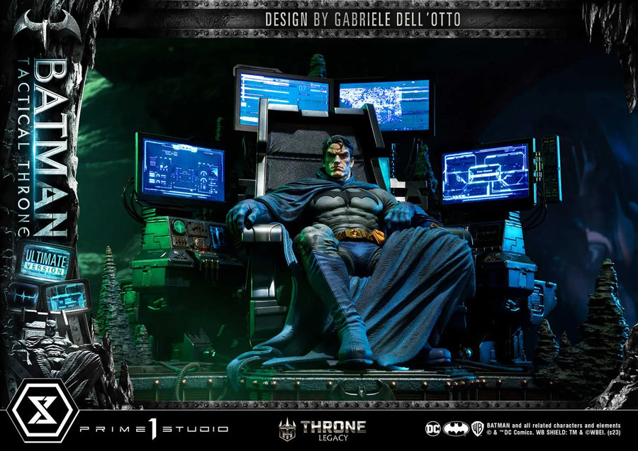 Batman Tactical Throne (Ultimate Bonus Version) - LIMITED EDITION: 150 (Ultimate Bonus Version) – Prime 1 Studio – ActionFigure Brasil