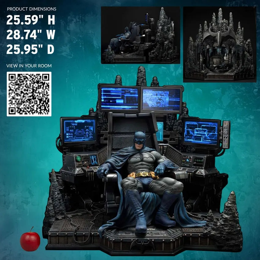 Batman Tactical Throne (Ultimate Bonus Version) - LIMITED EDITION: 150 (Ultimate Bonus Version) – Prime 1 Studio – ActionFigure Brasil