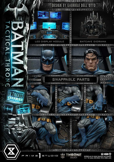 Batman Tactical Throne (Ultimate Bonus Version) - LIMITED EDITION: 150 (Ultimate Bonus Version) – Prime 1 Studio – ActionFigure Brasil — acessórios