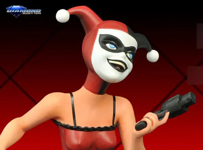 "Batman: The Animated Series" Statue Premium Collection - Harley Quinnㅤ – Diamond Select Toys – ActionFigureBrasil