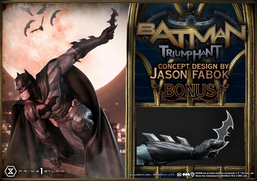 Batman Triumphant (Bonus Version) Batman (Comics) – Prime1Studio – ActionFigure Brasil