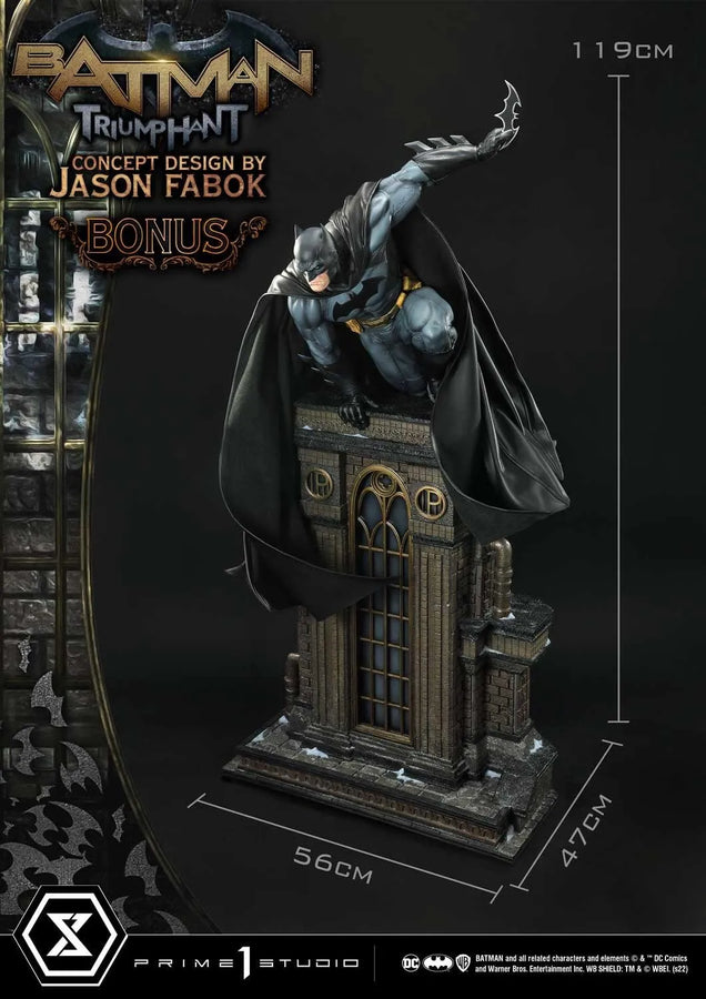 Batman Triumphant (Bonus Version) Batman (Comics) – Prime1Studio – ActionFigure Brasil