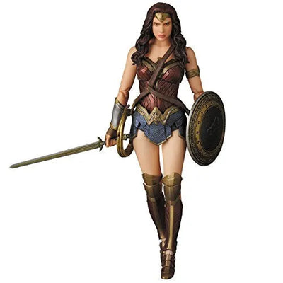 Batman v Superman: Dawn of Justice - Wonder Woman - Mafex No.024 (Medicom Toy)ㅤ – Medicom Toy – ActionFigureBrasil