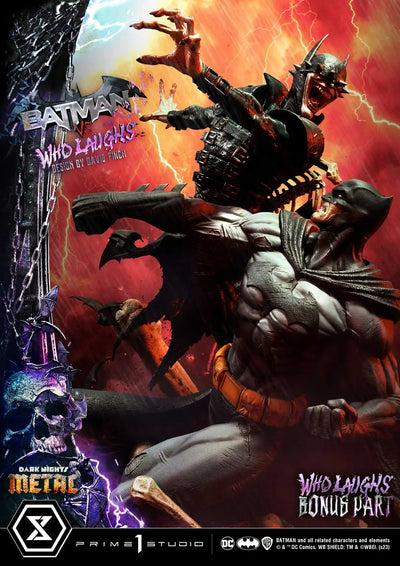 Batman versus Batman Who Laughs (Deluxe Bonus Version) Dark Nights: Metal (Comics) – Prime1Studio – ActionFigure Brasil