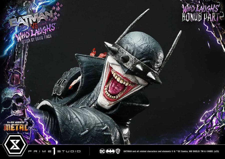 Batman versus Batman Who Laughs (Deluxe Bonus Version) Dark Nights: Metal (Comics) – Prime1Studio – ActionFigure Brasil