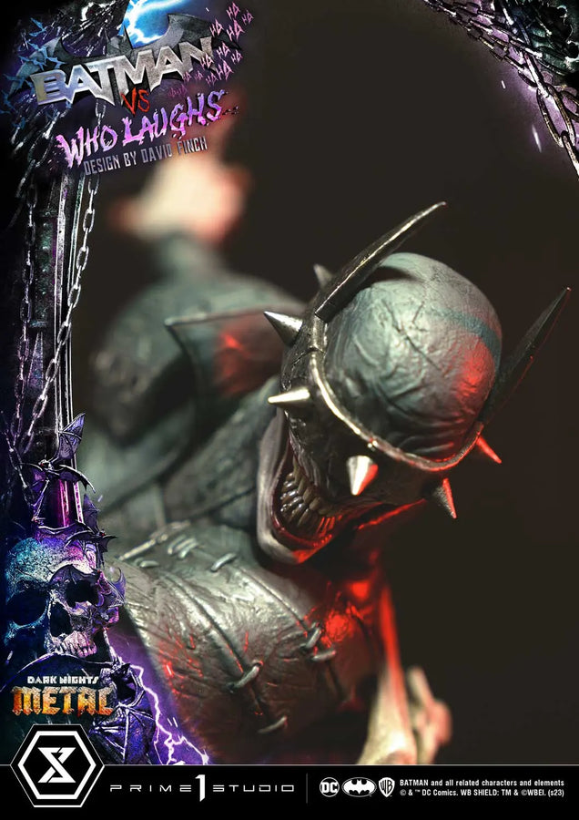 Batman versus Batman Who Laughs (Regular Version) Dark Nights: Metal (Comics) – Prime1Studio – ActionFigure Brasil