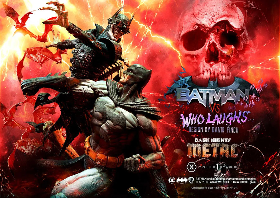 Batman versus Batman Who Laughs (Regular Version) Dark Nights: Metal (Comics) – Prime1Studio – ActionFigure Brasil