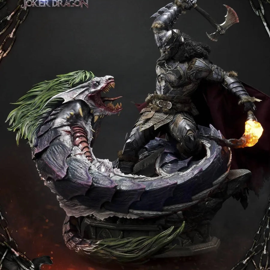 Batman Versus Joker Dragon (Deluxe Version) Dark Nights: Metal (Comics) – Prime1Studio – ActionFigure Brasil