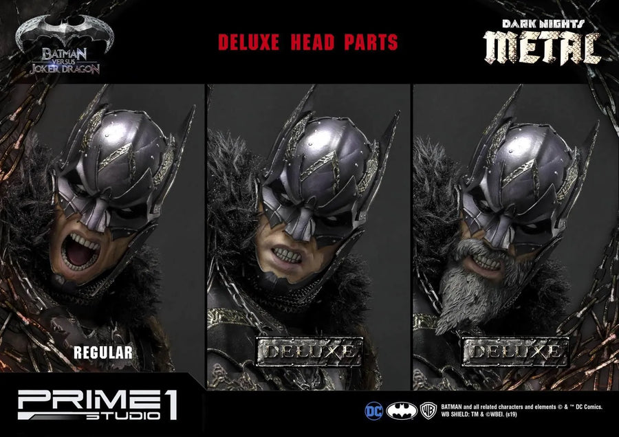 Batman Versus Joker Dragon (Deluxe Version) Dark Nights: Metal (Comics) – Prime1Studio – ActionFigure Brasil