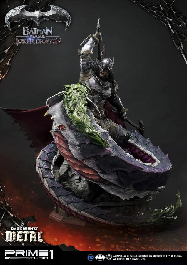 Batman Versus Joker Dragon (Deluxe Version) Dark Nights: Metal (Comics) – Prime1Studio – ActionFigure Brasil