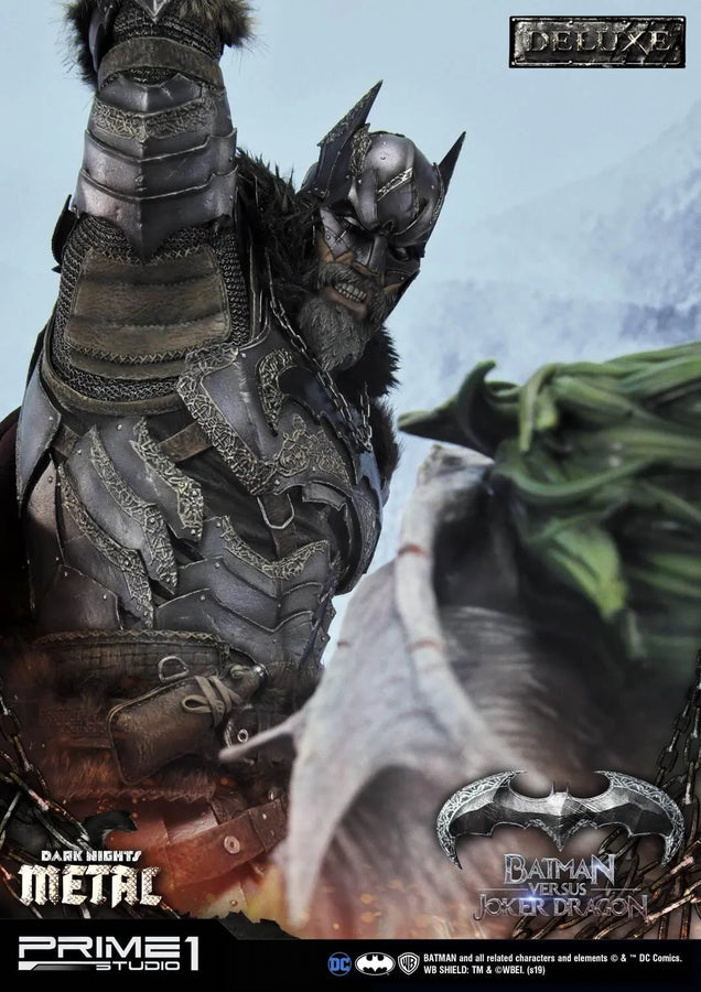 Batman Versus Joker Dragon (Deluxe Version) Dark Nights: Metal (Comics) – Prime1Studio – ActionFigure Brasil