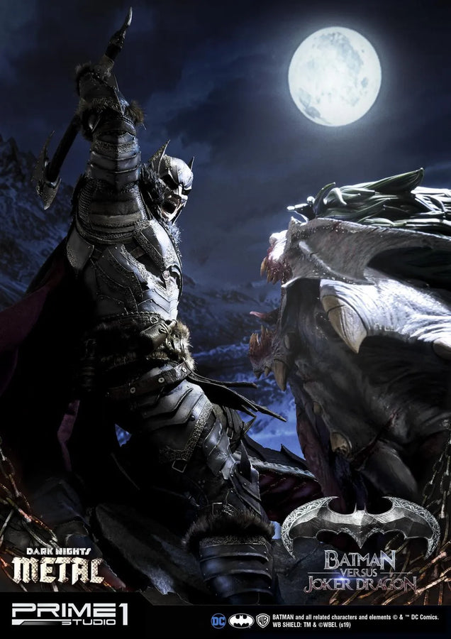 Batman Versus Joker Dragon (Regular Version) Dark Nights: Metal (Comics) – Prime1Studio – ActionFigure Brasil