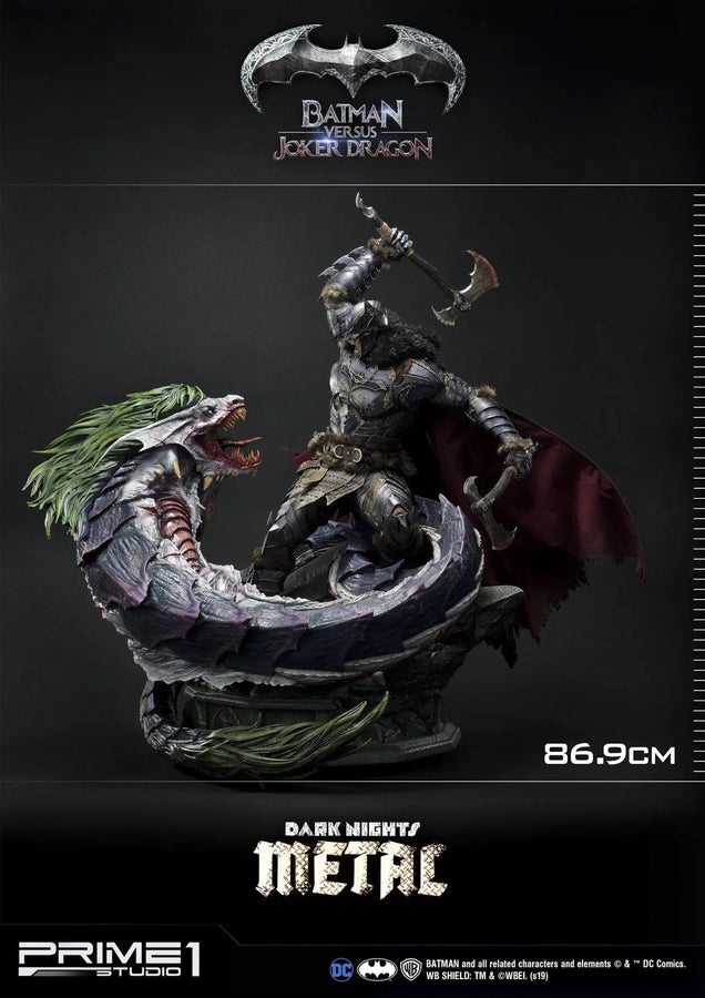 Batman Versus Joker Dragon (Regular Version) Dark Nights: Metal (Comics) – Prime1Studio – ActionFigure Brasil