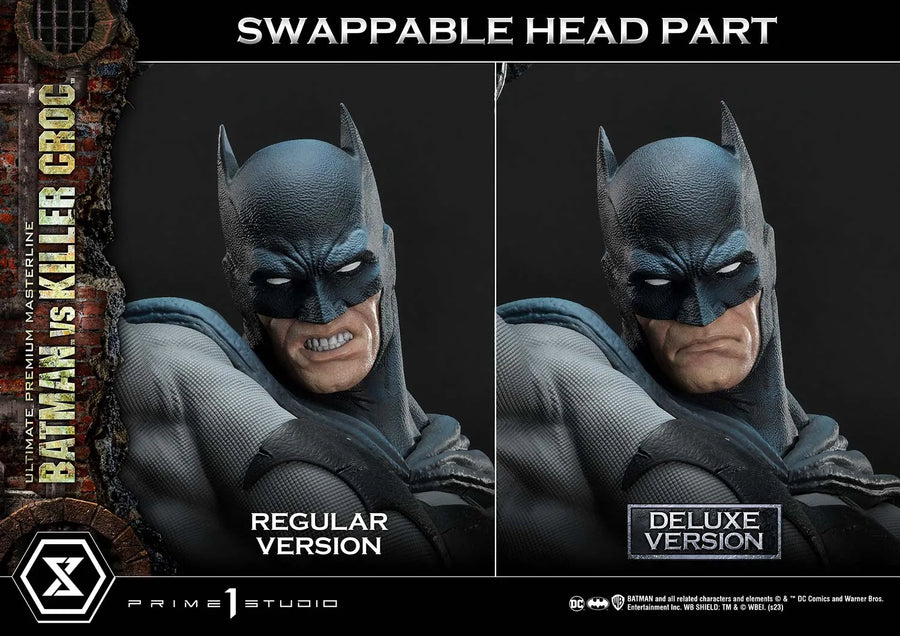 Batman Versus Killer Croc (Deluxe Bonus Version) Batman (Comics) – Prime1Studio – ActionFigure Brasil