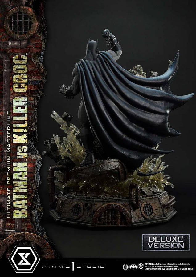 Batman Versus Killer Croc (Deluxe Bonus Version) Batman (Comics) – Prime1Studio – ActionFigure Brasil
