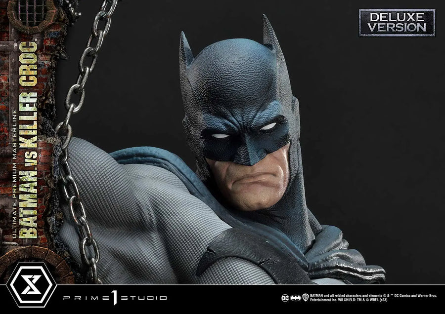 Batman Versus Killer Croc (Deluxe Bonus Version) Batman (Comics) – Prime1Studio – ActionFigure Brasil